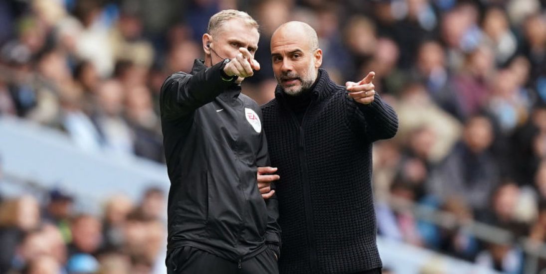 Man City Boss Pep Guardiola Denies Disrespecting Liverpool With Goal Celebration