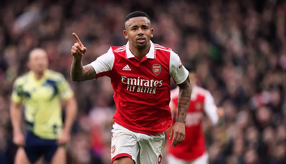 Gabriel Jesus Ends Goal Drought With Brace As Leaders Arsenal Ease Past Leeds