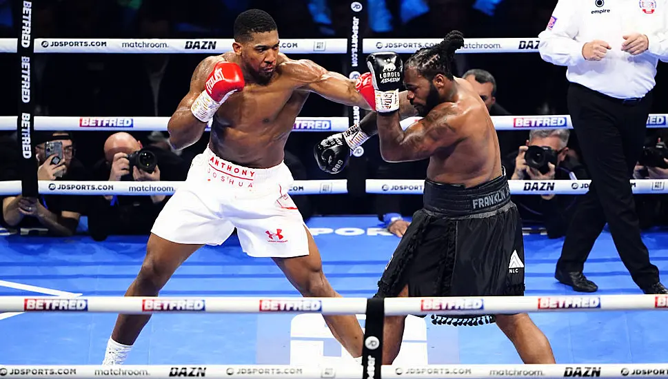 Anthony Joshua Labours To Unanimous Points Win Over Jermaine Franklin