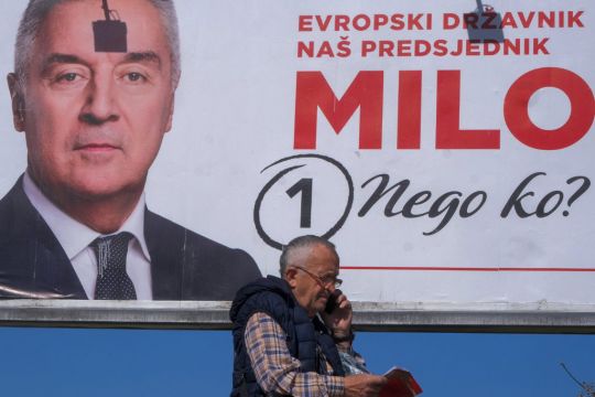 Montenegro Stages Presidential Run-Off Vote