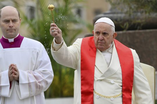 Pope Francis Leads Palm Sunday Mass After Hospital Stay