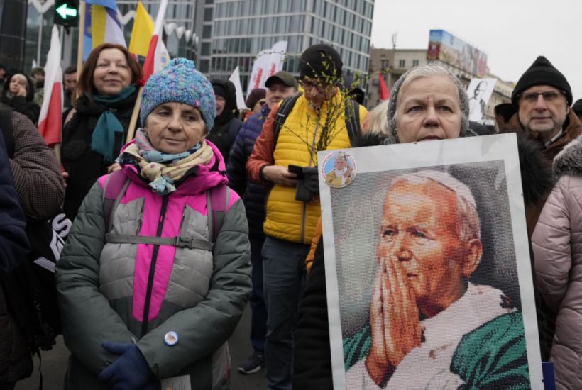 Thousands Protest At Tv Show Which Accused John Paul Ii Of Covering Up Abuse