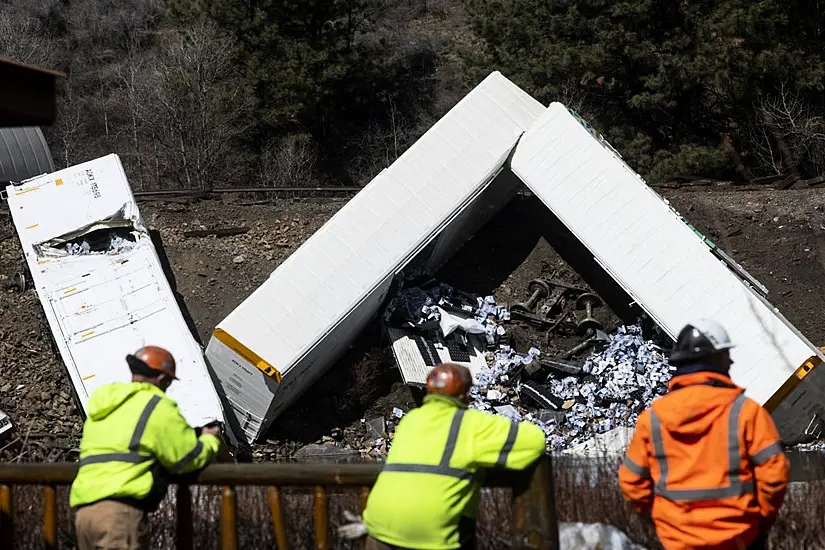 Probe After Train Derails In Montana