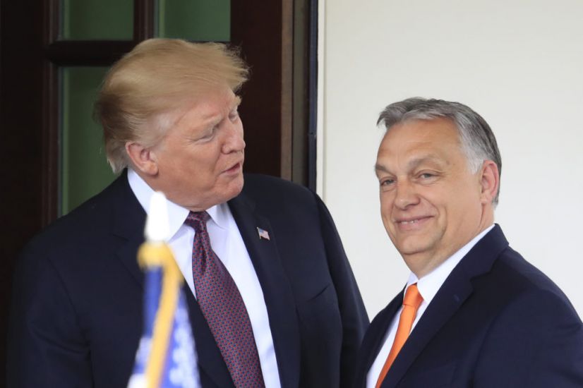 Hungary’s Leader Orban Tells Trump To ‘Keep On Fighting’ In Tweet