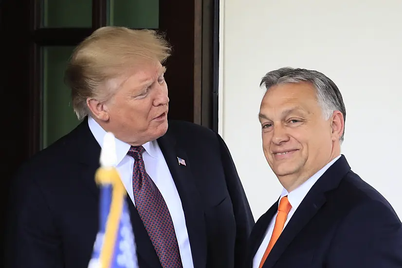 Hungary’s Leader Orban Tells Trump To ‘Keep On Fighting’ In Tweet