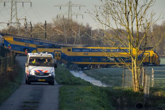 One Dead And 19 In Hospital After Dutch Train Derails In Crane Crash