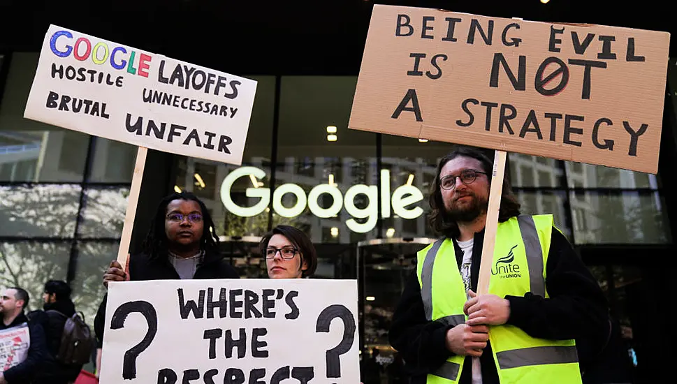 Unite Google Workers Strike Outside London Hq Over Alleged ‘Appalling Treatment’