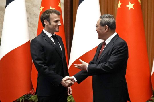 Emmanuel Macron In China Urges ‘Shared Responsibility For Peace’