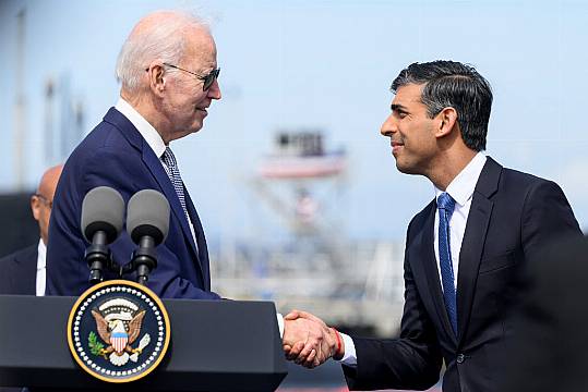 Sunak Expected In Northern Ireland During Biden Visit, Police Chief Says