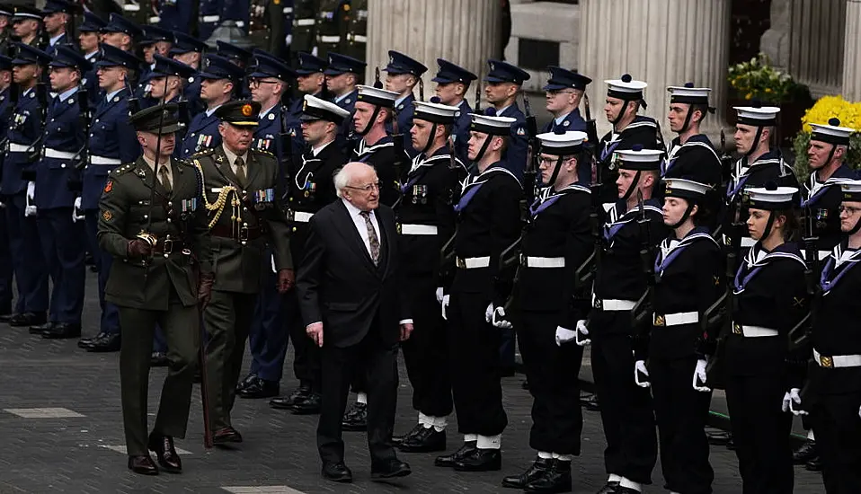 President And Taoiseach Mark 1916 Rising Anniversary