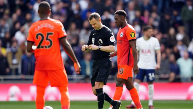 Brighton Receive Apology After Pgmol Admits Penalty Error In Defeat At Spurs