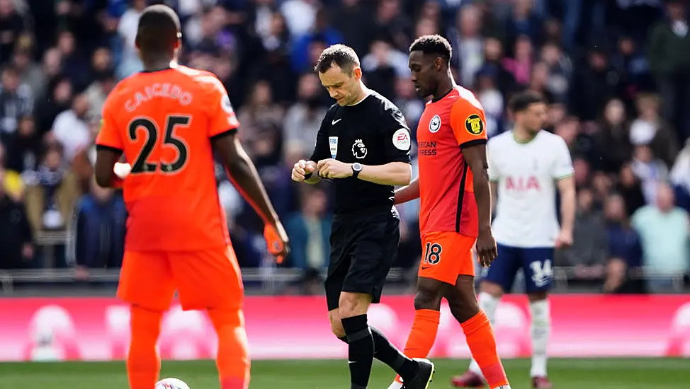 Brighton Receive Apology After Pgmol Admits Penalty Error In Defeat At Spurs