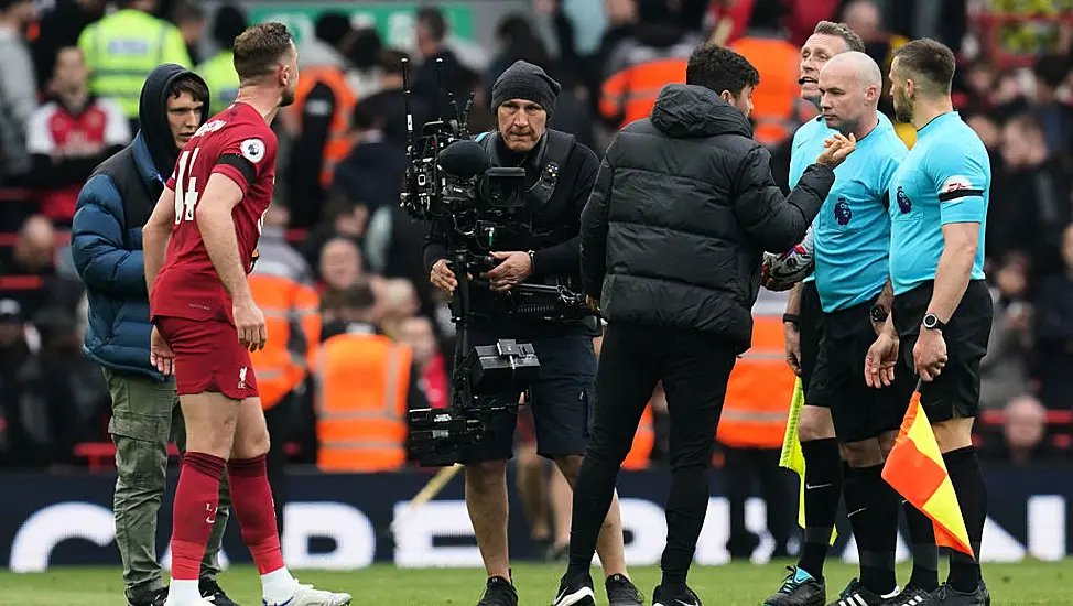 Andy Robertson Branded ‘A Big Baby’ After Clash With Linesman At Anfield