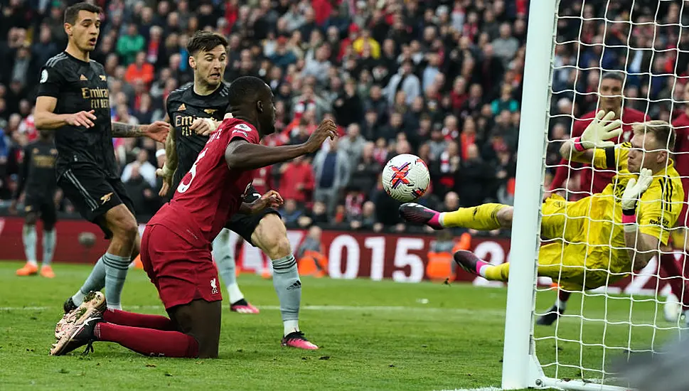 Arsenal Let Two-Goal Lead Slip As Title Hopes Are Dented By Draw At Liverpool