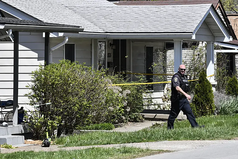 Video Shows Louisville Police Under Fire From Bank Gunman