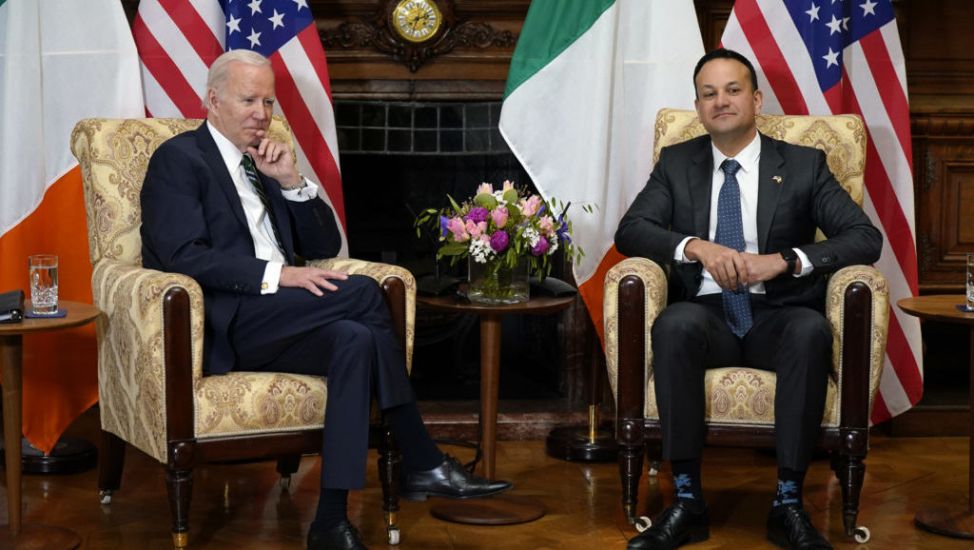 Varadkar Hails Us World Leadership At Meeting With Biden