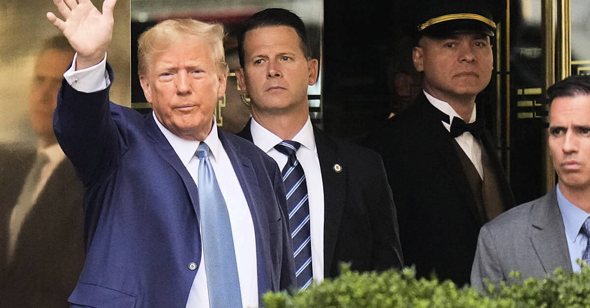 Donald Trump answering questions in fraud lawsuit, lawyer says