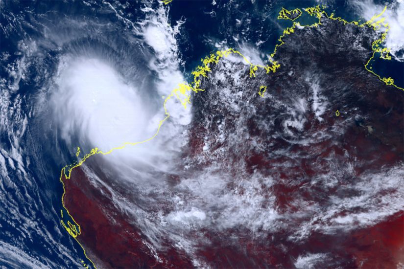 Powerful Cyclone Ilsa Lashes Australia’s North-West Coast