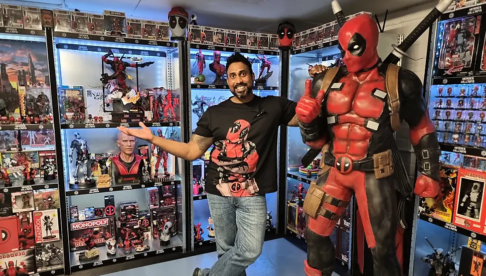 Irish Man Breaks World Record For Largest Collection Of Deadpool Memorabilia