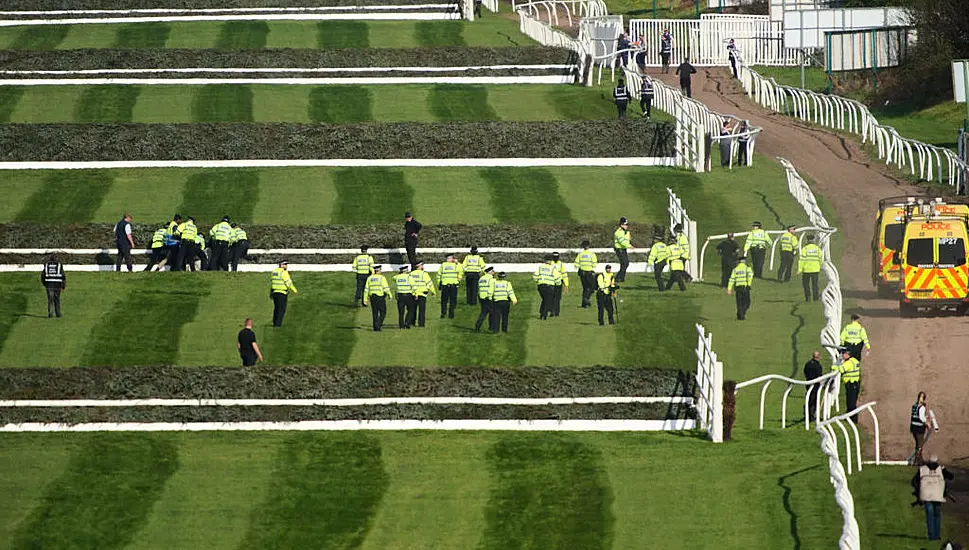 Nine Protestors Arrested After Accessing Aintree Track