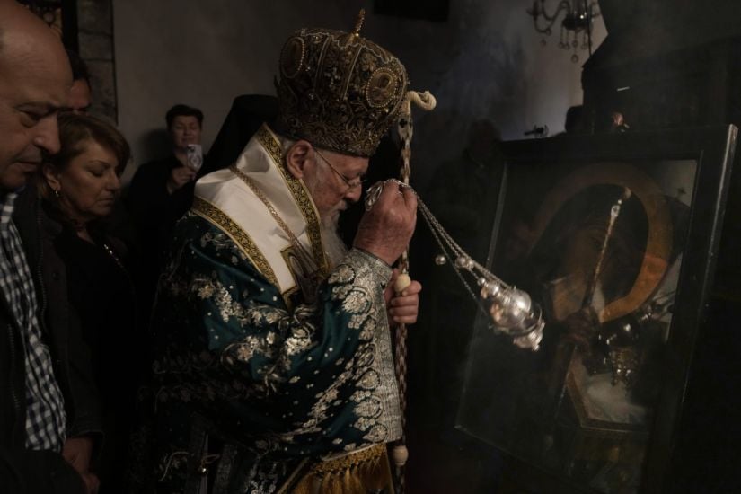 Orthodox Patriarch Marks Easter On Turkish Island