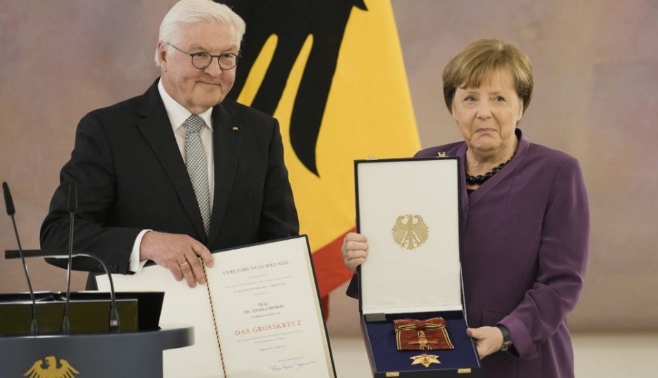 Ex-Leader Angela Merkel Decorated With Highest German Honour