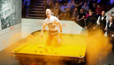 Protesters Force Stoppage At World Snooker Championship