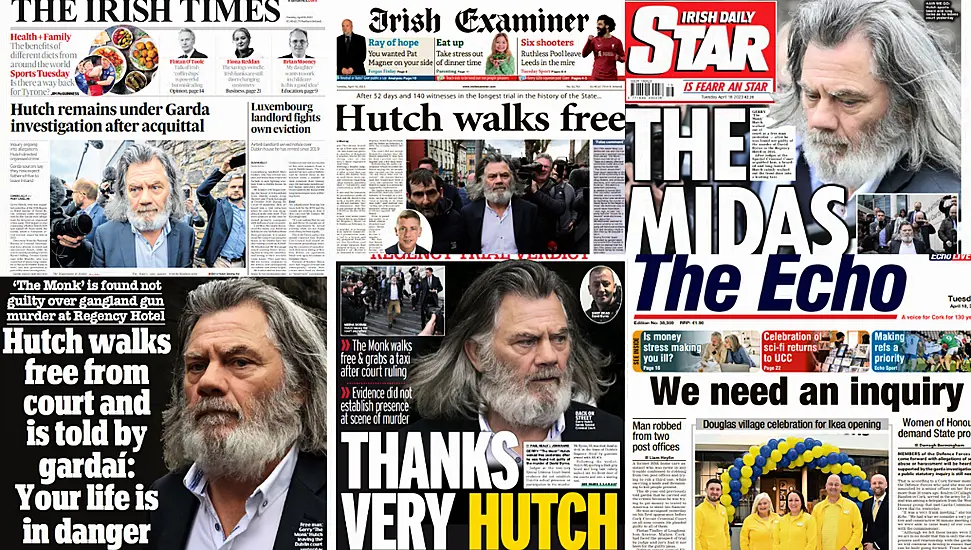 What The Papers Say: Tuesday's Front Pages