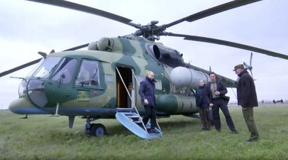 Putin Visits Headquarters Of Russian Troops Fighting In Ukraine