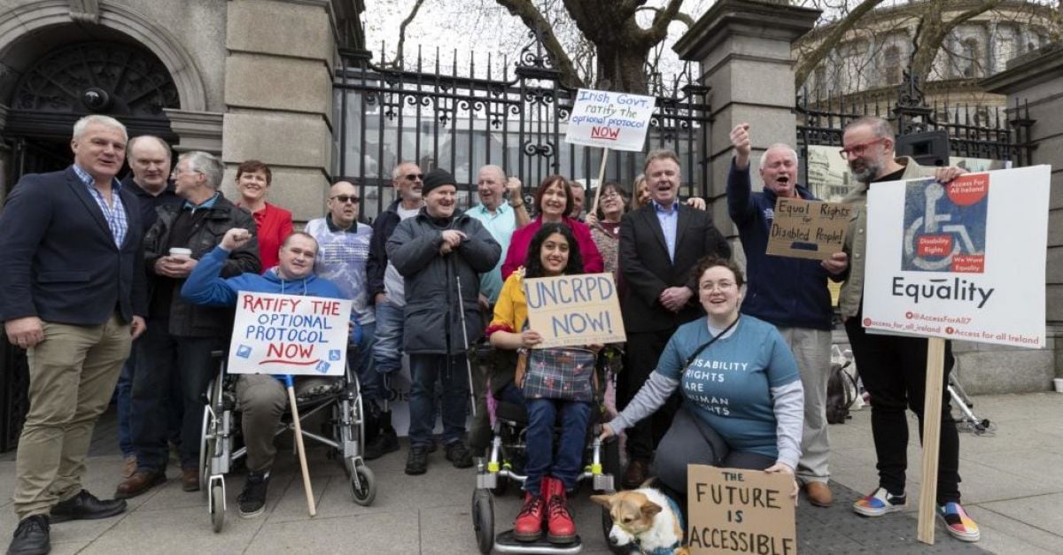 Председателят на Disability Power Ireland Мариам Мадани разкритикува липсата на