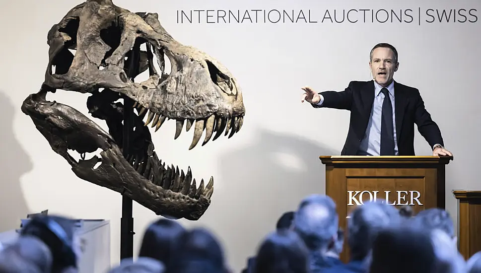 T Rex Skeleton Sells For More Than €4.8 Million At Zurich Auction