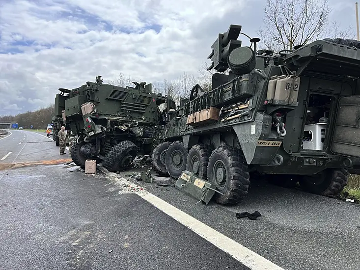 Seven Soldiers Hurt In Military Vehicle Crash In Germany