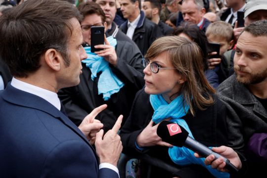France’s Macron Heckled By Crowd Angry Over Pension Reforms