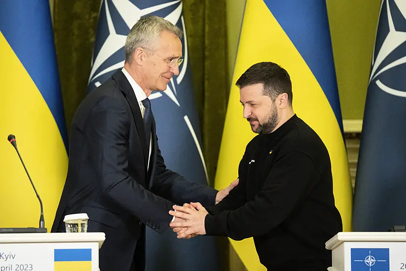 Ukraine Deserves To Join Nato, Says Chief Stoltenberg On Trip To Kyiv