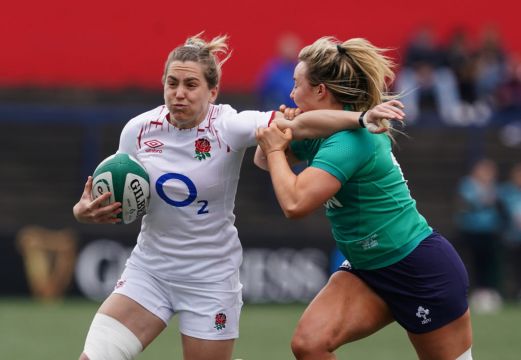 England Stay On Course For Grand Slam With Eight-Try Victory Over Ireland