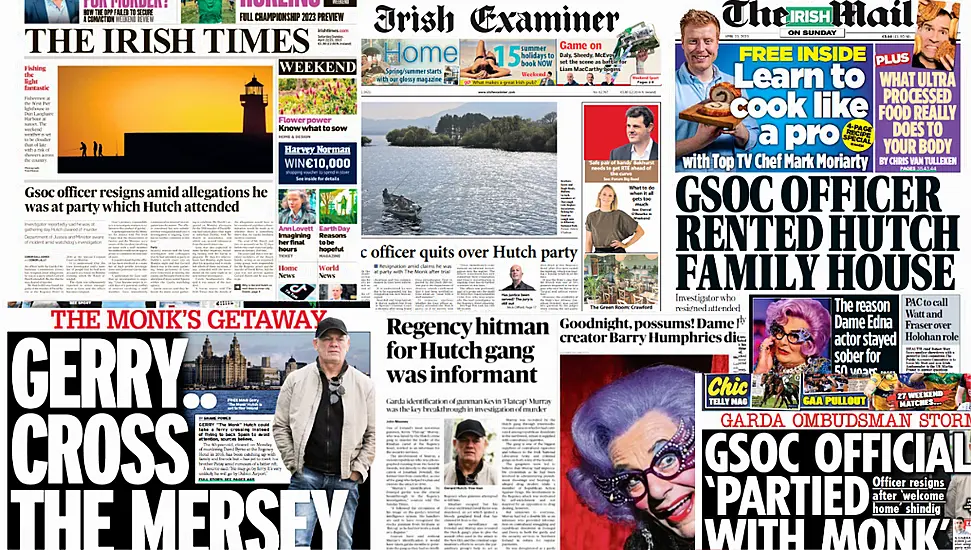 What The Papers Say: Sunday's Front Pages