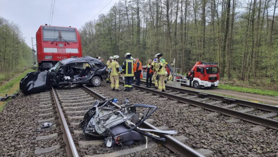 Three Killed As Train Hits Car At Crossing In Germany