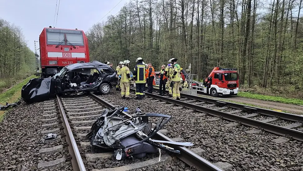 Three Killed As Train Hits Car At Crossing In Germany