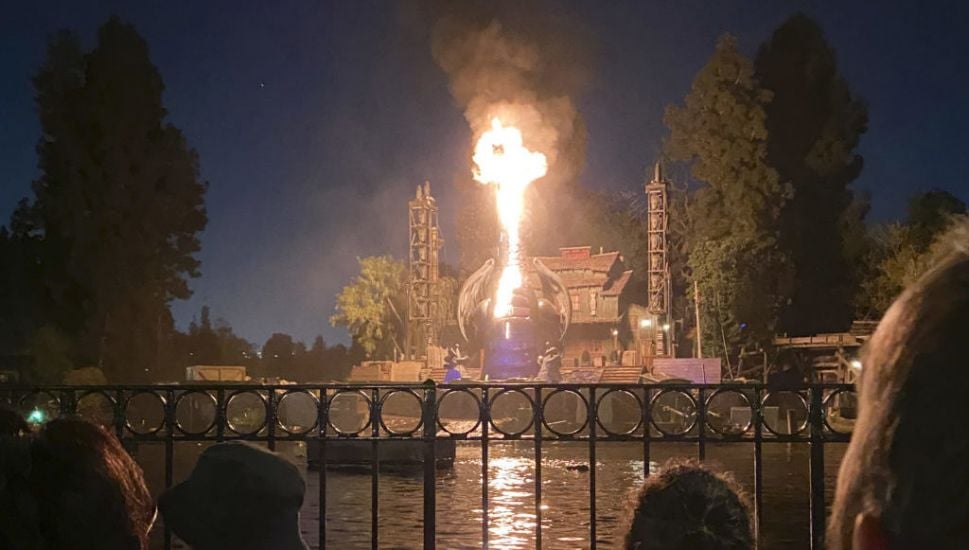 Disneyland Visitors In Shock After Dragon Show Goes Up In Flames