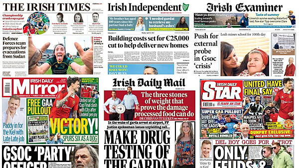 Carlow Nationalist — What the papers say: Monday's front pages - Vimarsana News