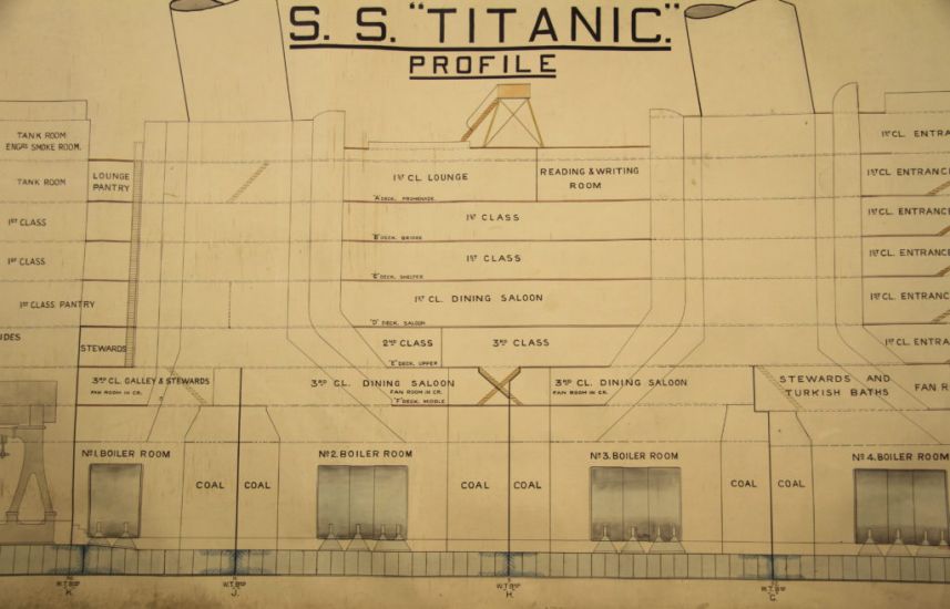 Plan Of Titanic Sells At Auction For €220,000