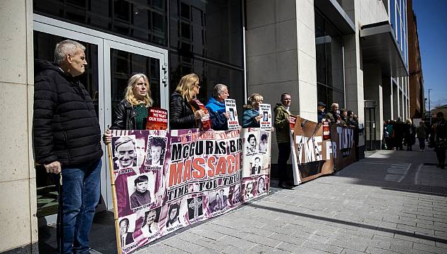 Families Of Troubles Victims Continue Their Protest Against Legacy Bill