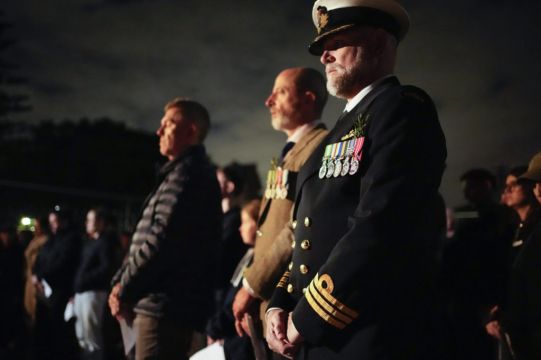Dawn Services Remember War Dead On Anzac Day
