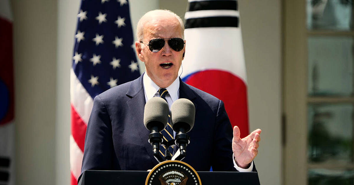 Biden says after 2024 launch that Trump is danger to democracy