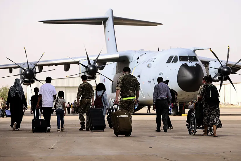 Britain Rescues 897 People From Sudan As End Of Ceasefire Nears