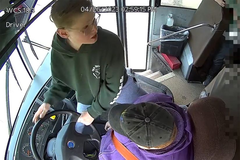 ‘Little Hero’ Steers School Bus To Safety After Driver Passes Out