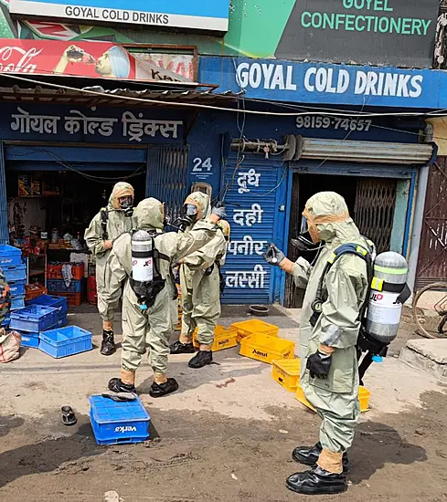 Eleven Killed In Leak Of Unknown Gas In Northern India