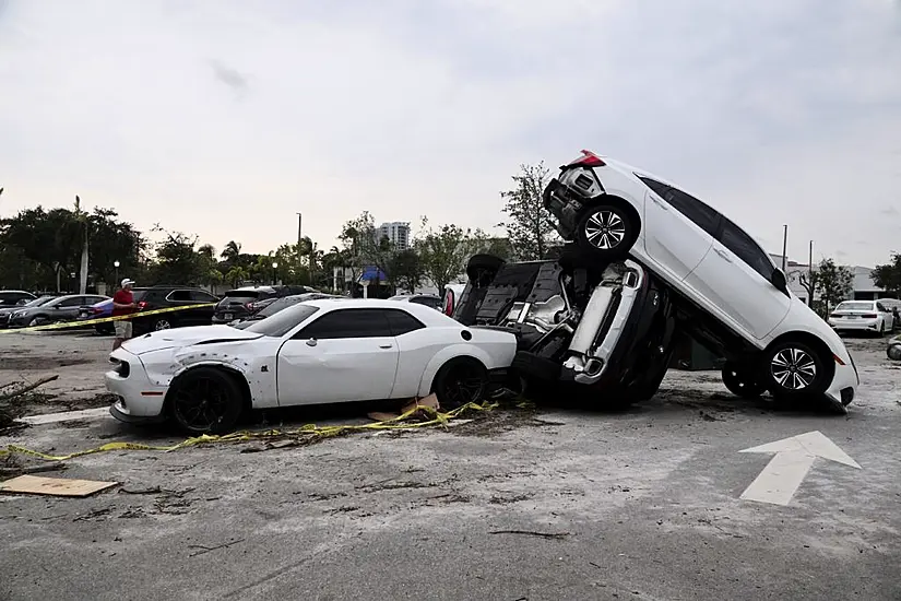 Tornado Flips Cars And Damages Homes In Coastal Florida City