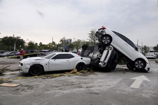 Tornado Flips Cars And Damages Homes In Coastal Florida City