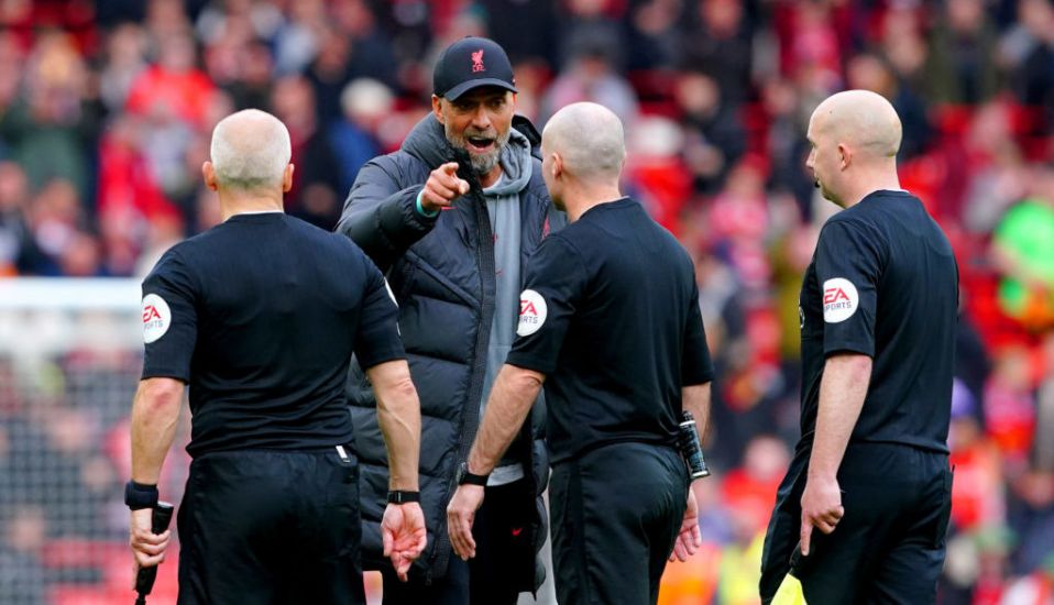Jurgen Klopp Could Be In Trouble With Fa After Paul Tierney Comments